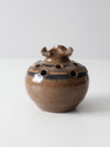 vintage studio pottery vase