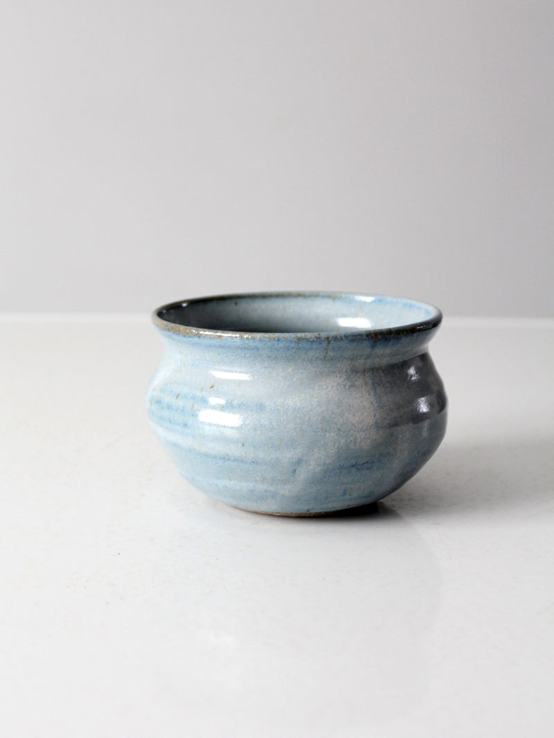 vintage studio pottery cache pot