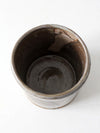 vintage studio pottery crock