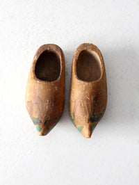 antique decorative Dutch clogs
