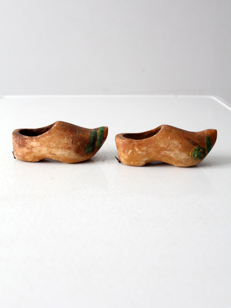 antique decorative Dutch clogs