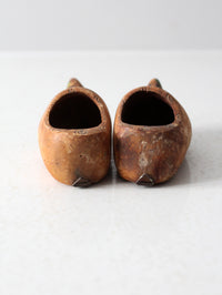 antique decorative Dutch clogs