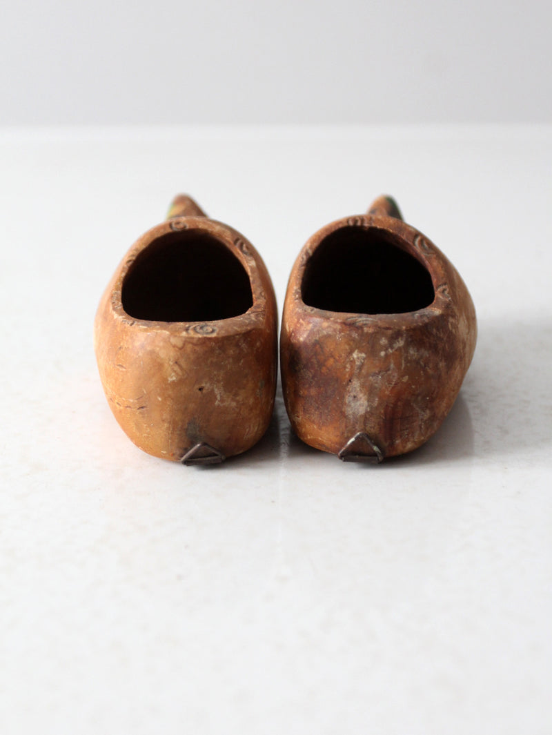 antique decorative Dutch clogs