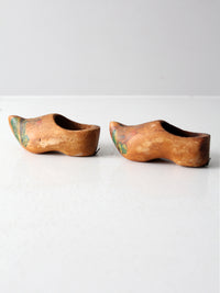 antique decorative Dutch clogs