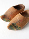 antique decorative Dutch clogs