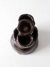 vintage free form studio pottery vase