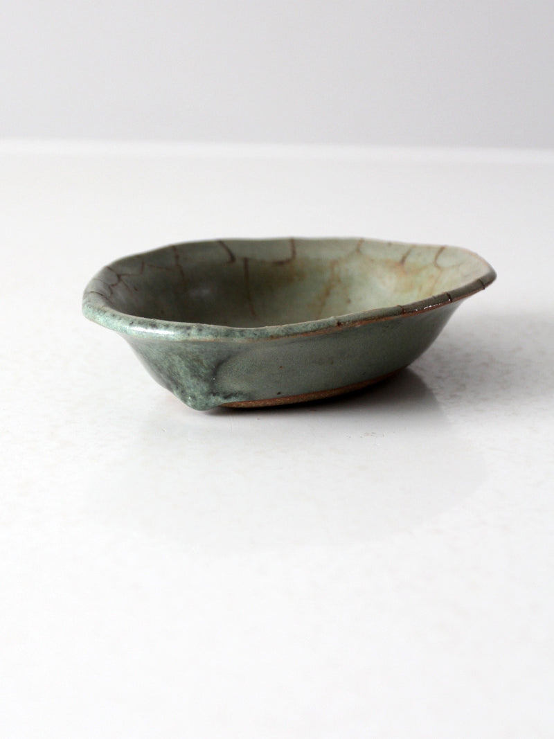 vintage studio pottery bowl