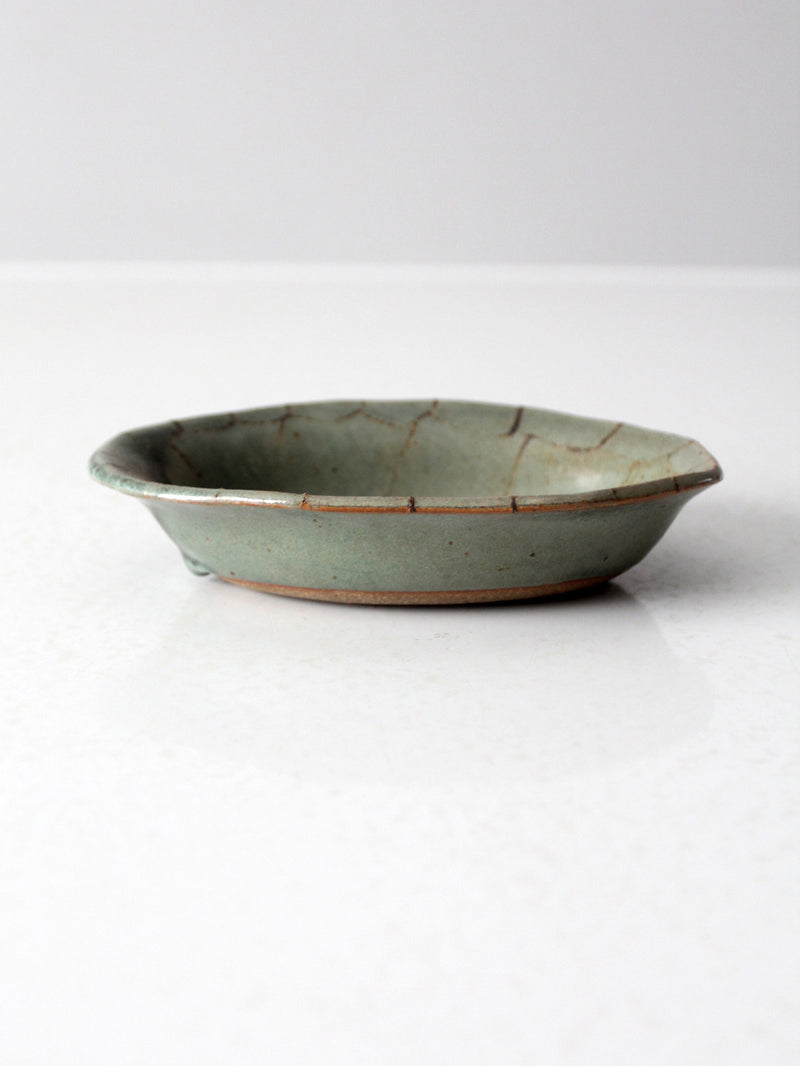 vintage studio pottery bowl