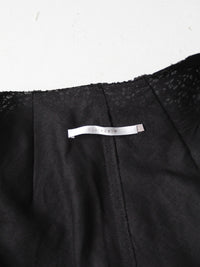 Elaine Kim Leather Jacket Cut Out Fine Leather Coat