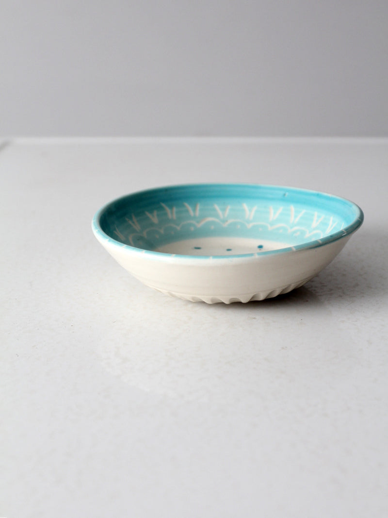 vintage studio pottery bowl