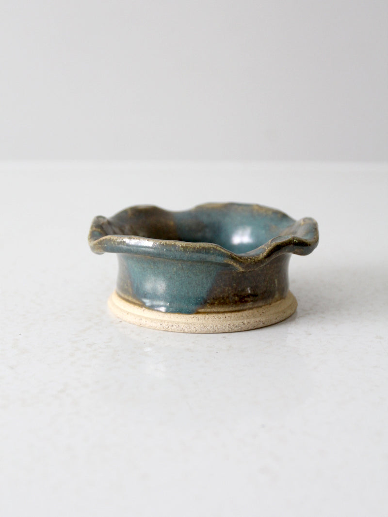 vintage studio pottery bowl