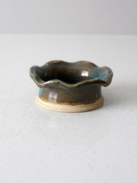vintage studio pottery bowl