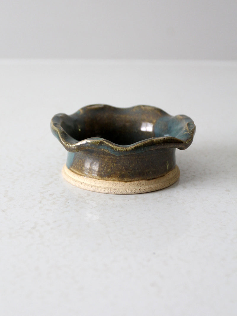 vintage studio pottery bowl
