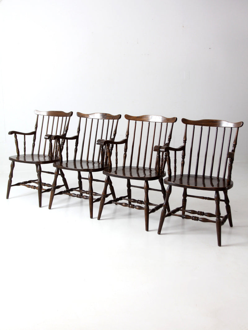 vintage Windsor dining chairs set 4 – 86 Vintage