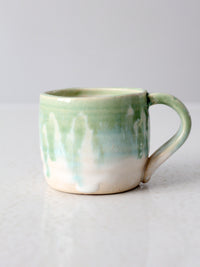 vintage studio pottery mug