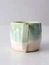 vintage studio pottery mug