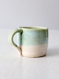 vintage studio pottery mug