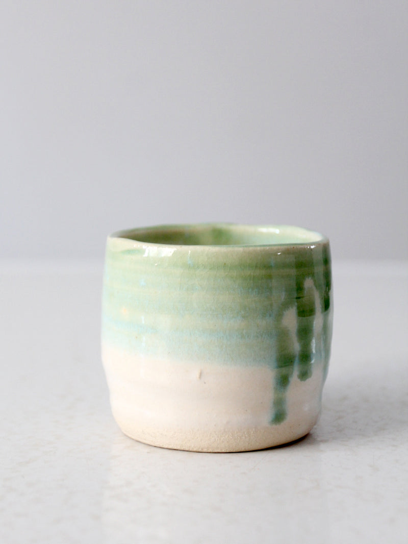 vintage studio pottery mug