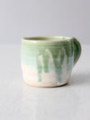 vintage studio pottery mug