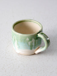 vintage studio pottery mug