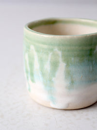 vintage studio pottery mug