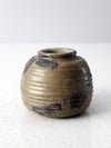 vintage studio pottery vase