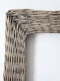 vintage wicker frame