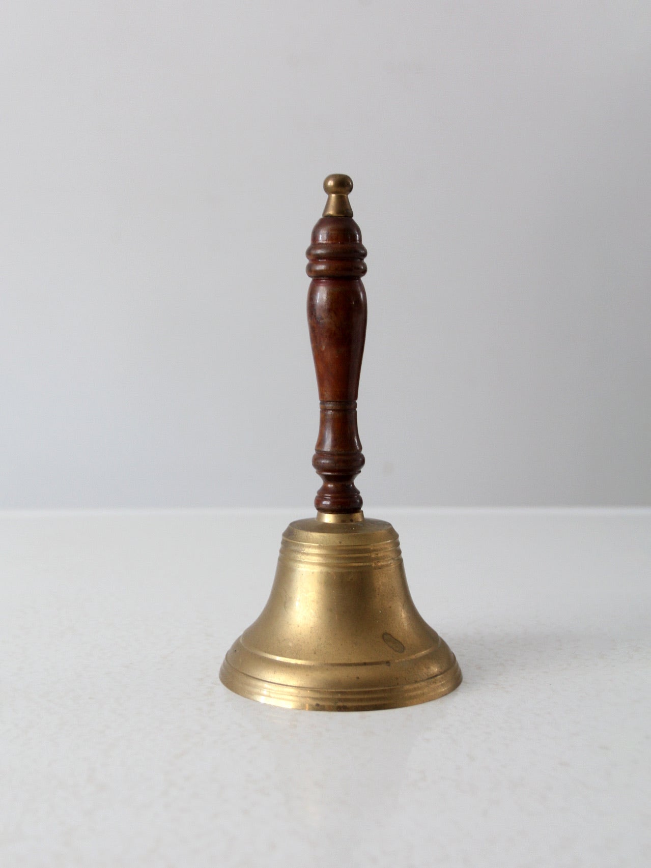 vintage brass hand bell