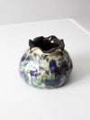 vintage studio pottery vase