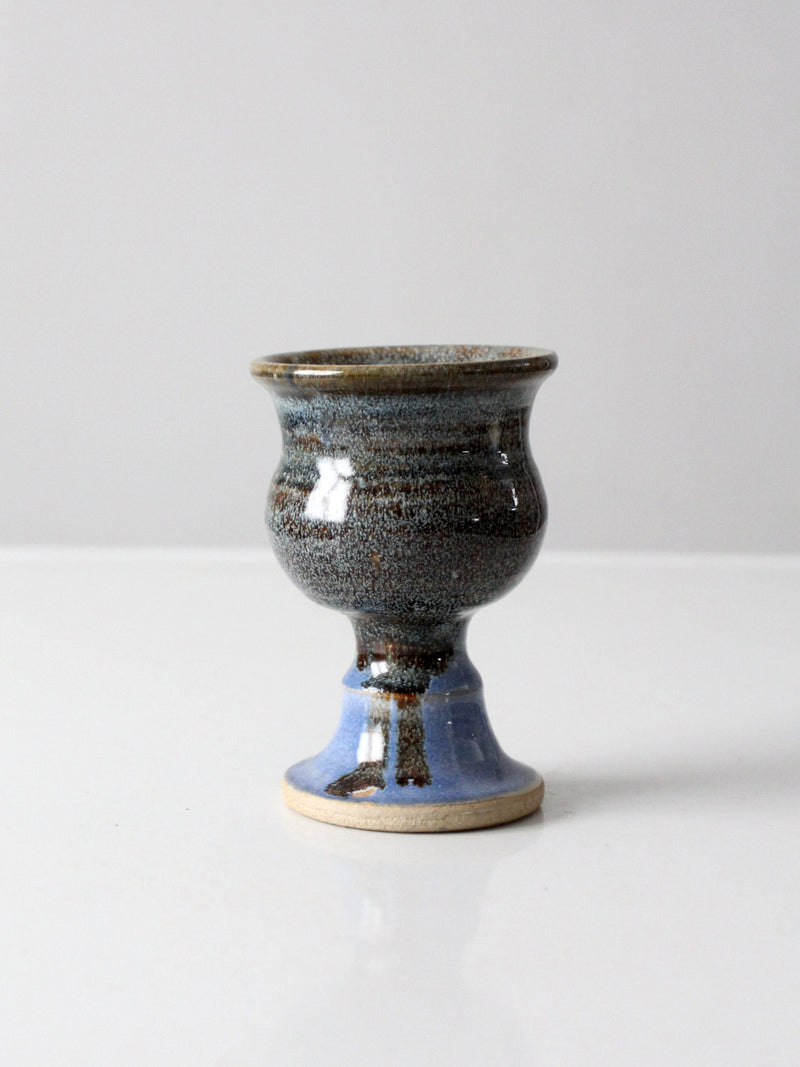 vintage studio pottery cup