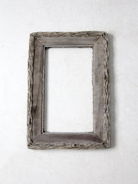 vintage wicker frame