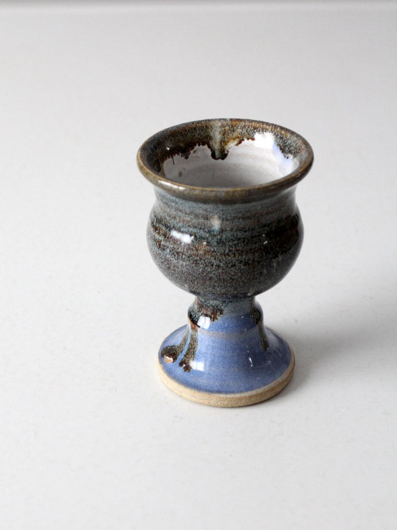 vintage studio pottery cup