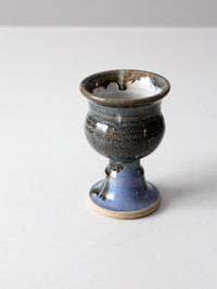 vintage studio pottery cup