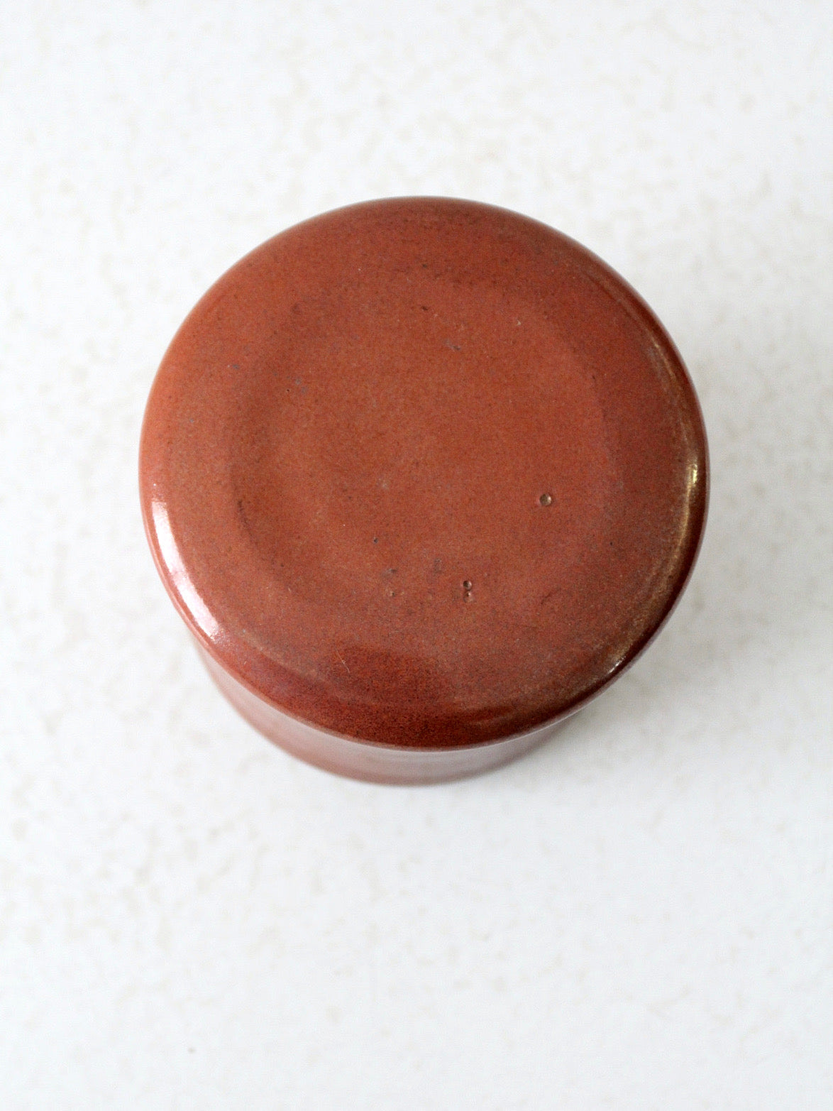 vintage studio pottery butter keeper