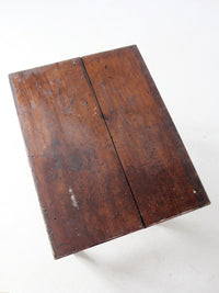 antique painted farmhouse work table