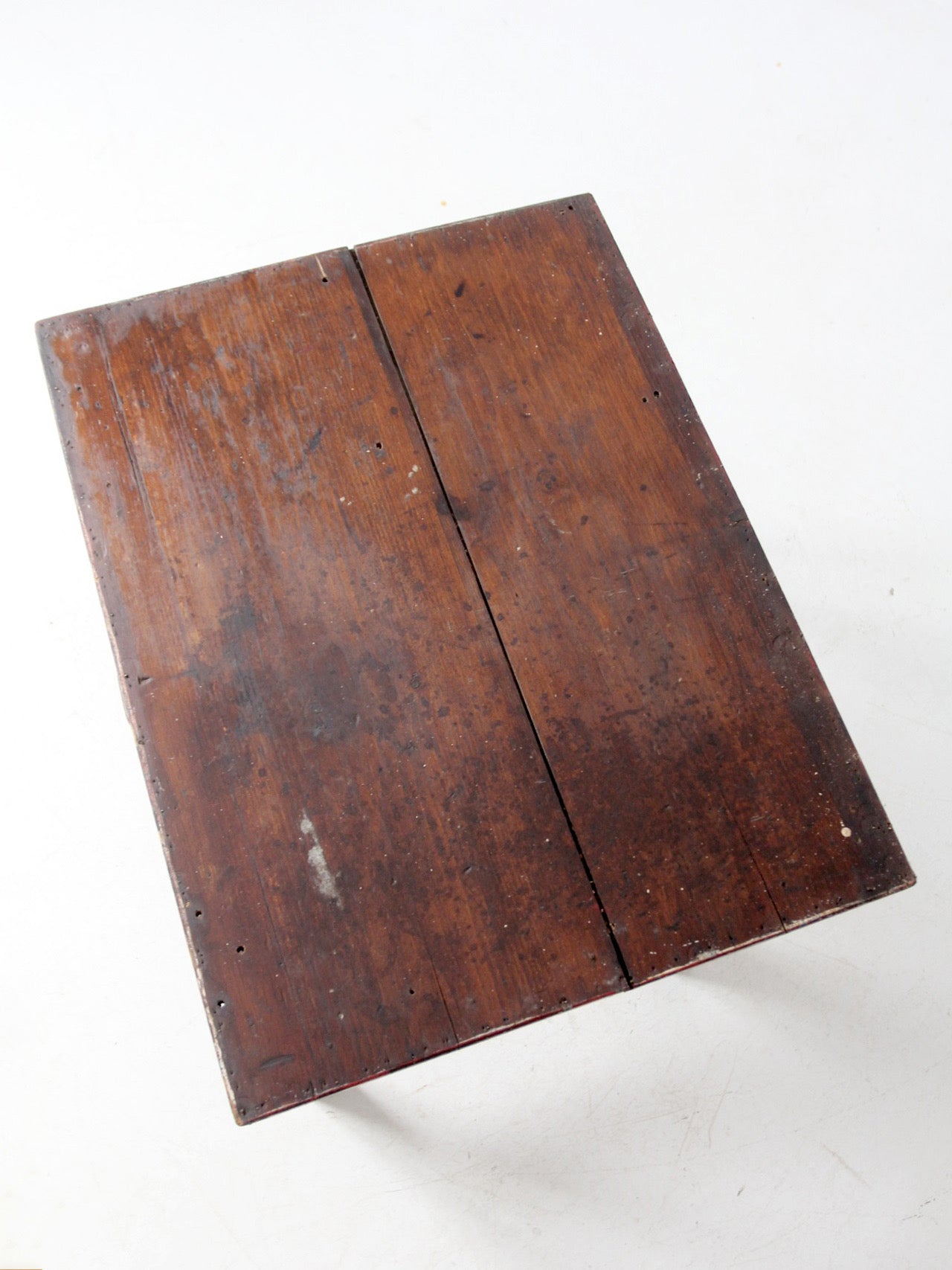 antique painted farmhouse work table
