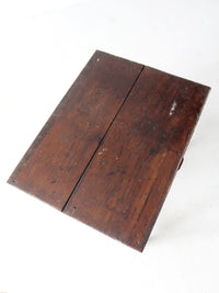 antique painted farmhouse work table