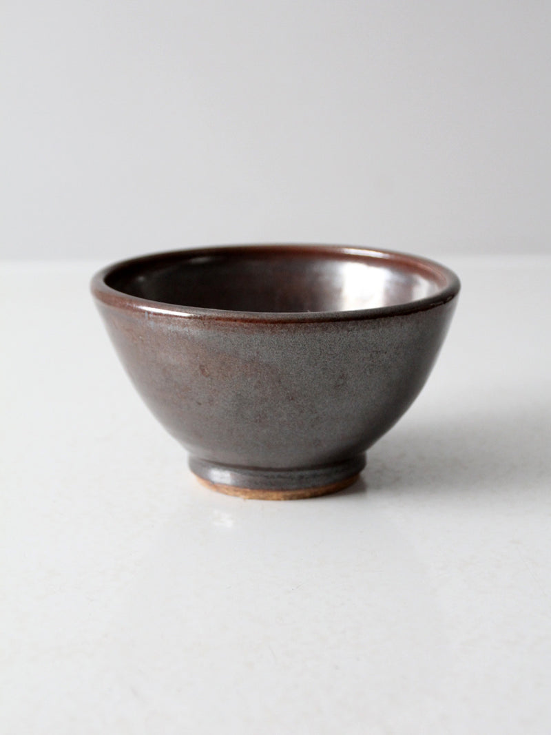 vintage studio pottery bowl