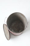 antique metal flour bin