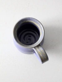 vintage Uncommon Clay studio pottery mug