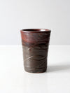 vintage studio pottery vase