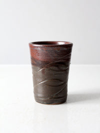 vintage studio pottery vase