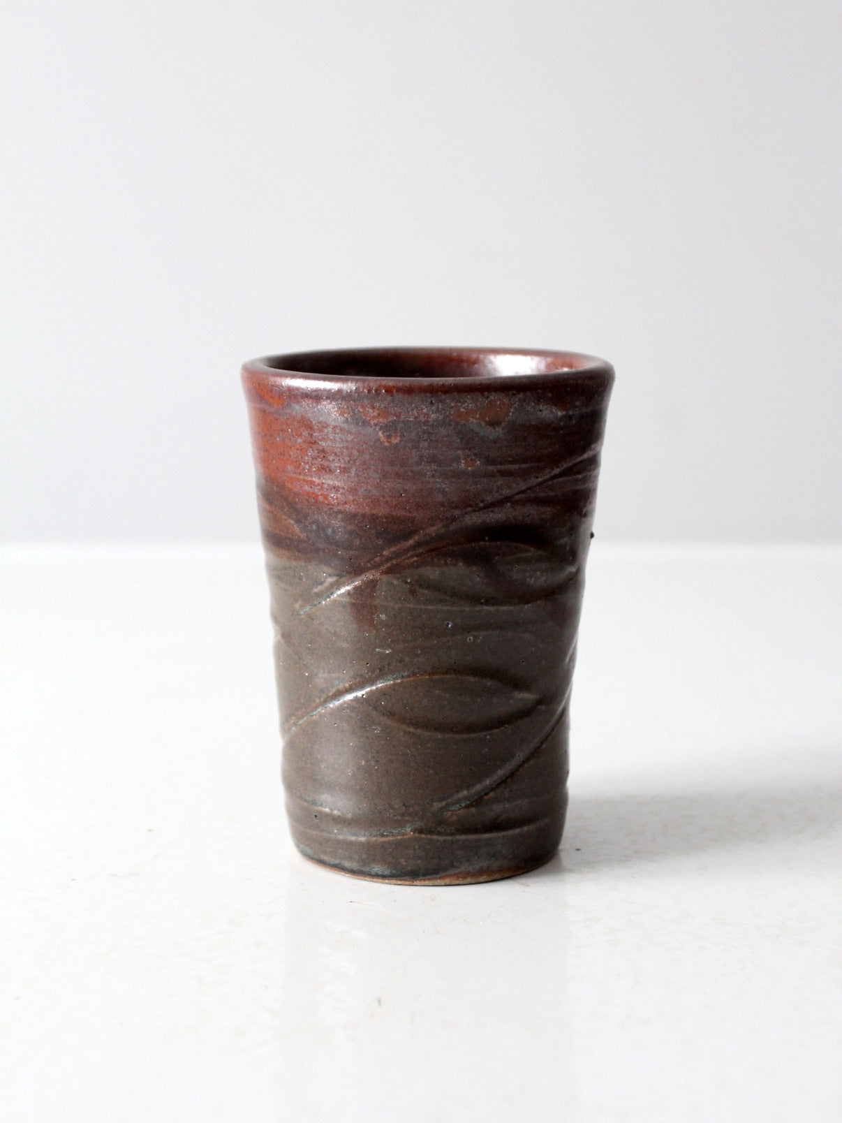 vintage studio pottery vase