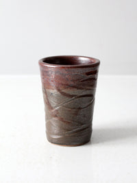 vintage studio pottery vase