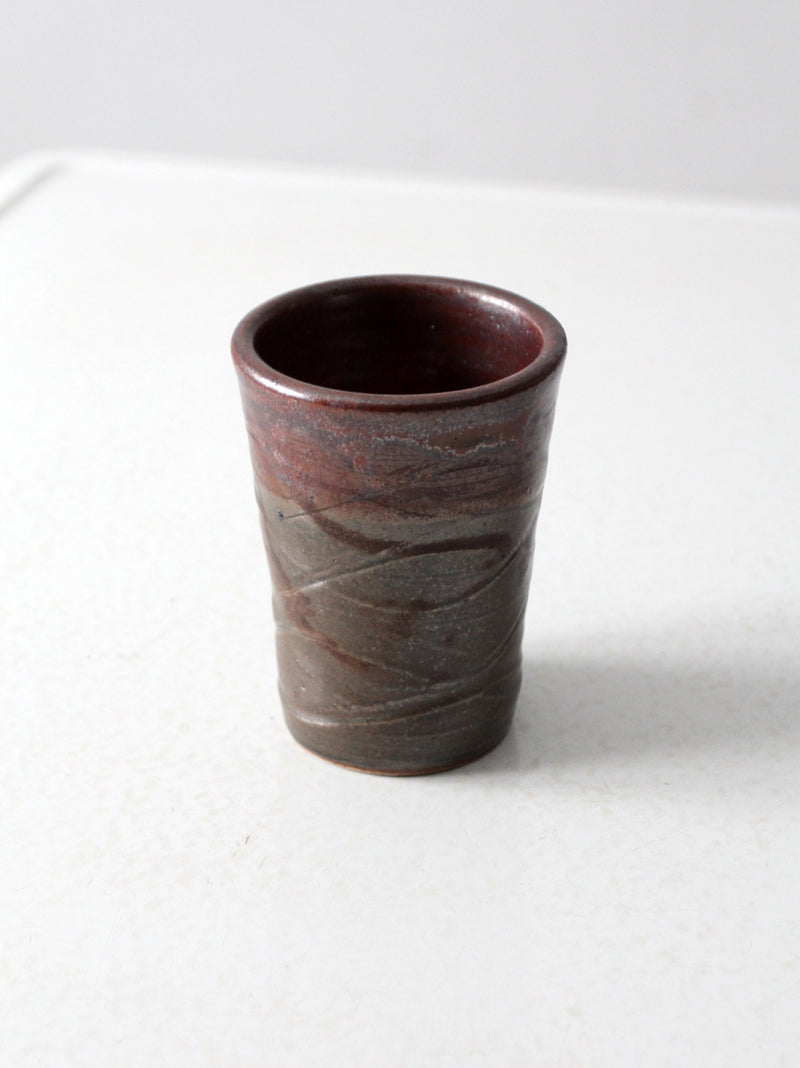 vintage studio pottery vase