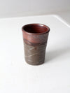 vintage studio pottery vase