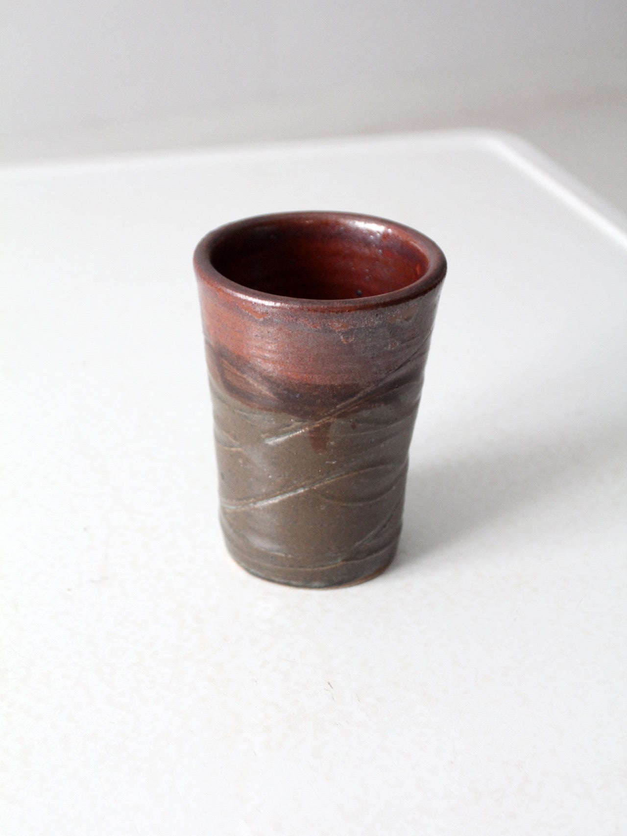 vintage studio pottery vase