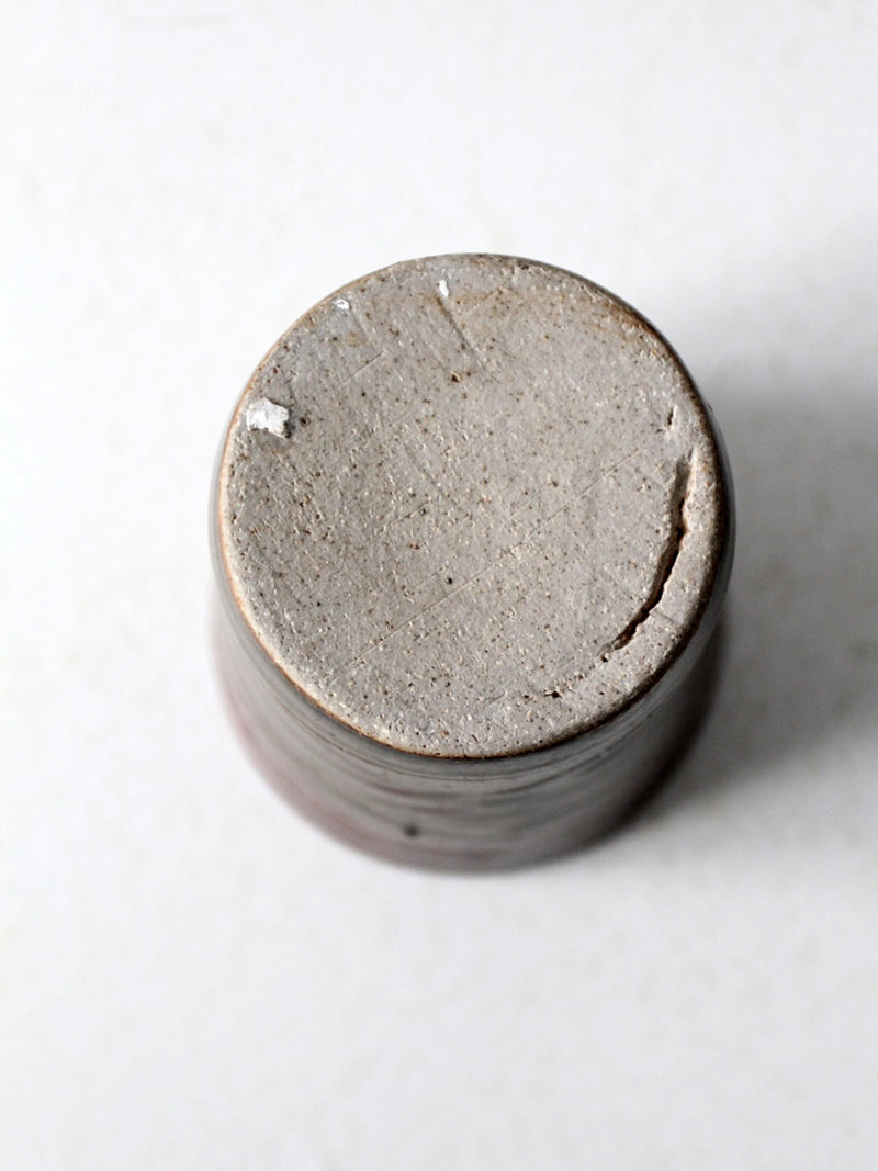 vintage studio pottery vase