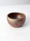 vintage studio pottery bowl
