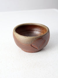 vintage studio pottery bowl